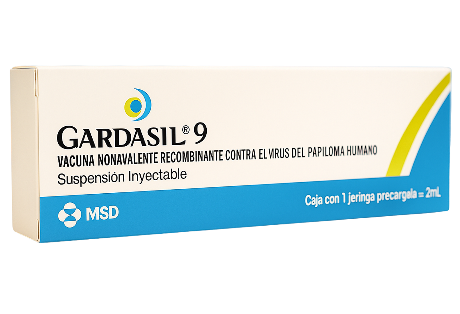 Caja de la vacuna Gardasil 9