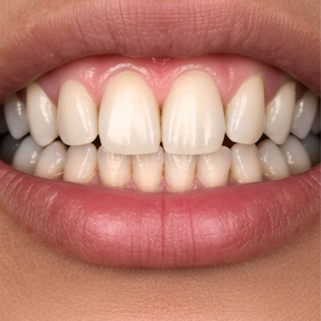 Sonrisa del paciente después del tratamiento